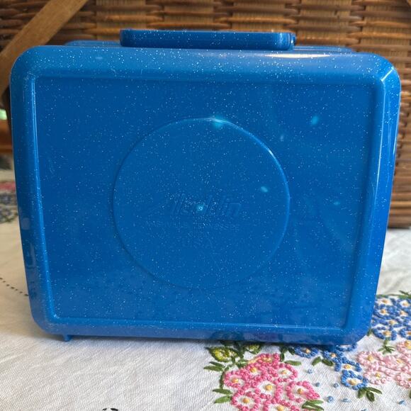 Vintage 90's Disney Aladdin & Genie Plastic Lunchbox (NO THERMOS) Made in USA - Picture 3 of 12
